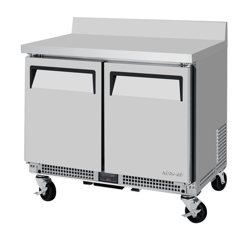 Product image #1 for Turbo Air M3 34-Inch Shallow Depth Worktop Refrigerator with Backsplash, 4.27 Cu. Ft.