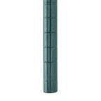 Thumbnail image #1 for Metro Super Erecta 86UPK3 Mobile Wire Shelving Post, 85-7/8"H, Green Epoxy Coated, for Stem Casters