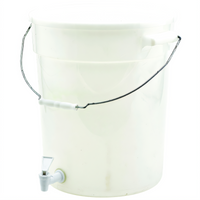 Winco 6 Gallon Single Beverage Dispenser with Drip-Proof Spigot