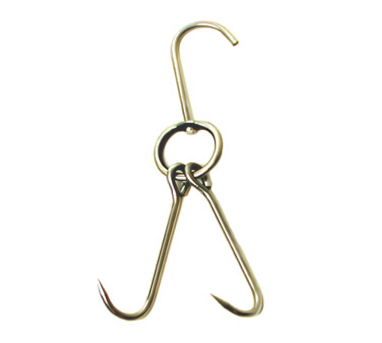 Product image #1 for MasterRange Heavy Duty Stainless Steel Roasting Hook for Smokehouse, Sold by the Dozen