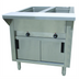 Thumbnail image #1 for Advance Tabco Triumph Supreme Electric 2-Well Hot Food Table with Sealed Wells and Sliding Door Base