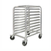 Thumbnail image #1 for Mobile Aluminum Sheet Pan Rack with 10 Full-Size or 20 Half-Size Pan Capacity