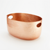 Thumbnail image #1 for Oval Hammered Aluminum Beverage Tub, 10 Qt., Copper Finish