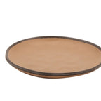 Thumbnail image #1 for G.E.T. Pottery Market CS-70-TP . . Round Melamine Bread Plate, 7-inch Diameter, Speckled Taupe 1 Dozen