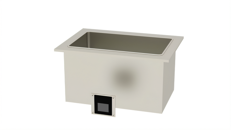Product image #1 for Duke Manufacturing Slimline Waterless Drop-In Electric Hot Food Well with 1 Full-Size Pan