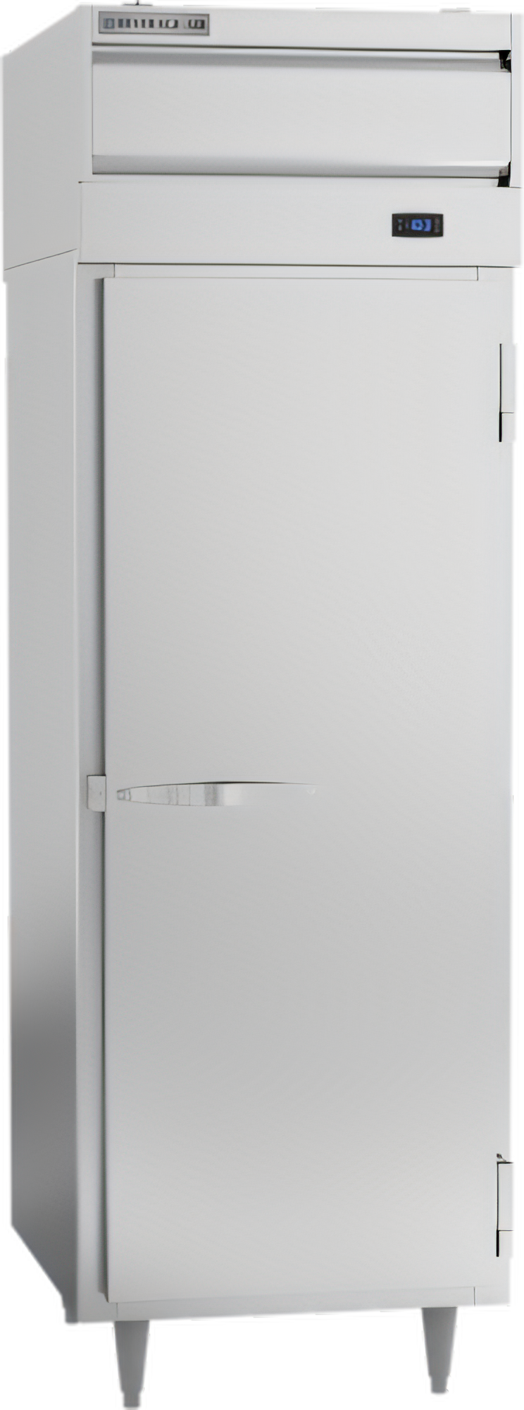 Product image #1 for Beverage-Air P Series One-Section Pass-Thru Freezer with Solid Swing Doors, Top-Mounted Self-Contained Refrigeration, 22.9 Cu. Ft.