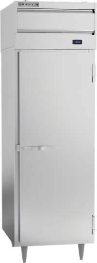 Beverage-Air P Series One-Section Pass-Thru Freezer with Solid Swing Doors, Top-Mounted Self-Contained Refrigeration, 22.9 Cu. Ft.