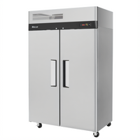 Turbo Air M3 Series Two-Section Reach-In Heated Holding Cabinet, 42.9 Cu. Ft., Stainless Steel, 115V