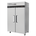 Thumbnail image #1 for Turbo Air M3 Series Two-Section Reach-In Heated Holding Cabinet, 42.9 Cu. Ft., Stainless Steel, 115V