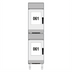 Thumbnail image #1 for Lainox Marine Version Compact Combi Oven Stacking Kit with Feet, 75.2-Inch High