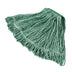 Thumbnail image #1 for Super Stitch Medium 4-Ply Looped-End Mop Head, Green, Cotton/Synthetic Blend