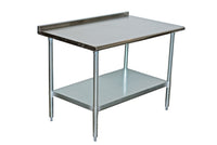 Serv-Ware T2424CWP-4-T-V Serv-Ware Stainless Steel Prep Tables