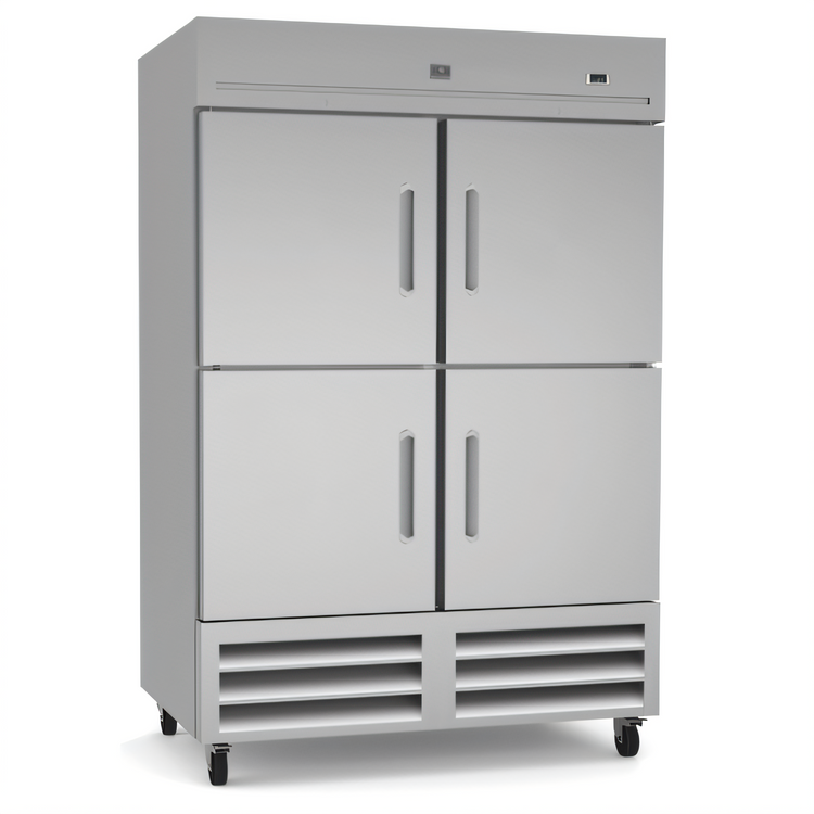 Product image #1 for Kelvinator Commercial Two-Section Reach-In Refrigerator with 4 Half Doors, 49 Cu. Ft.