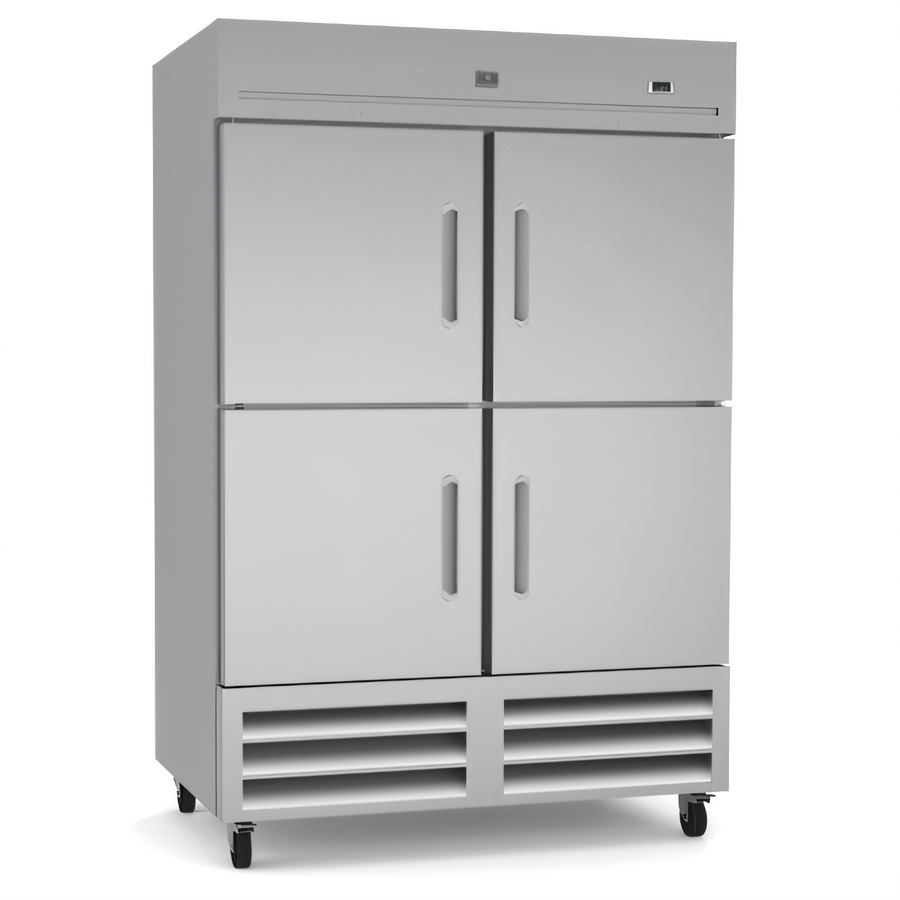 Product image #1 for Kelvinator Commercial Two-Section Reach-In Refrigerator with 4 Half Doors, 49 Cu. Ft.