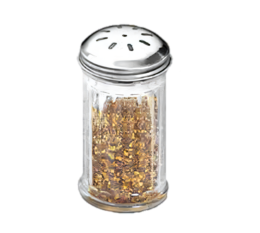 Product image #1 for American Metalcraft GLA317 Red Pepper & Cheese Shakers Case of 24