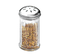 American Metalcraft GLA317 Red Pepper & Cheese Shakers Case of 24