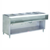 Thumbnail image #1 for Advance Tabco Triumph (Supreme) 5-Well Water Bath Hot Food Table, Liquid Propane, 77-3/4 Inch Wide, Stainless Steel Cabinet Base
