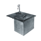 Thumbnail image #1 for Delfield 204 Single-Service Drop-In Ice and Water Station with Glass Filler, 45 lb Insulated Ice Capacity, Stainless Steel Top