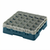 Thumbnail image #2 for Camrack Full Size Low-Profile 25-Compartment Glass Rack with Soft Gray Extender, Teal