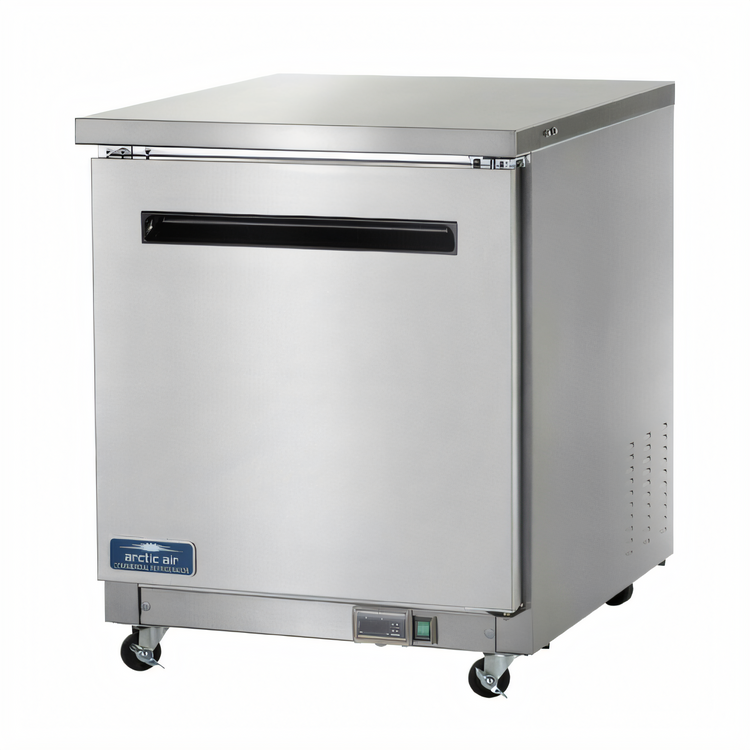 Product image #1 for Arctic Air 27-Inch 1-Section Undercounter Worktop Freezer with Solid Right-Hinged Door