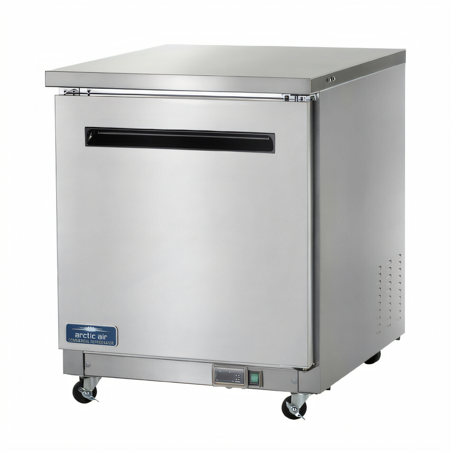 Product image #1 for Arctic Air 27-Inch 1-Section Undercounter Worktop Freezer with Solid Right-Hinged Door