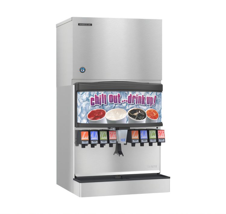 Product image #1 for Hoshizaki KMD-505MRJZ 30 Inch Wide Remote Air-Cooled Modular Crescent Cube Ice Maker, 560 lb/Day