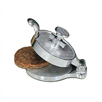 American Metalcraft Adjustable Burger Mold, 4-1/2 Inch Diameter, Cast Aluminum