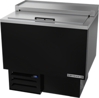 Beverage-Air GF34HC-B Underbar Deep Well Glass Froster with Sliding Lid, 34-Inch Wide, 6.4 Cu. Ft.