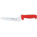 Thumbnail image #1 for Mundial 5620-7E VE RF 7-Inch Offset Serrated Sandwich Knife, High-Carbon Stainless Steel Blade, Red Polypropylene Handle Case of 6