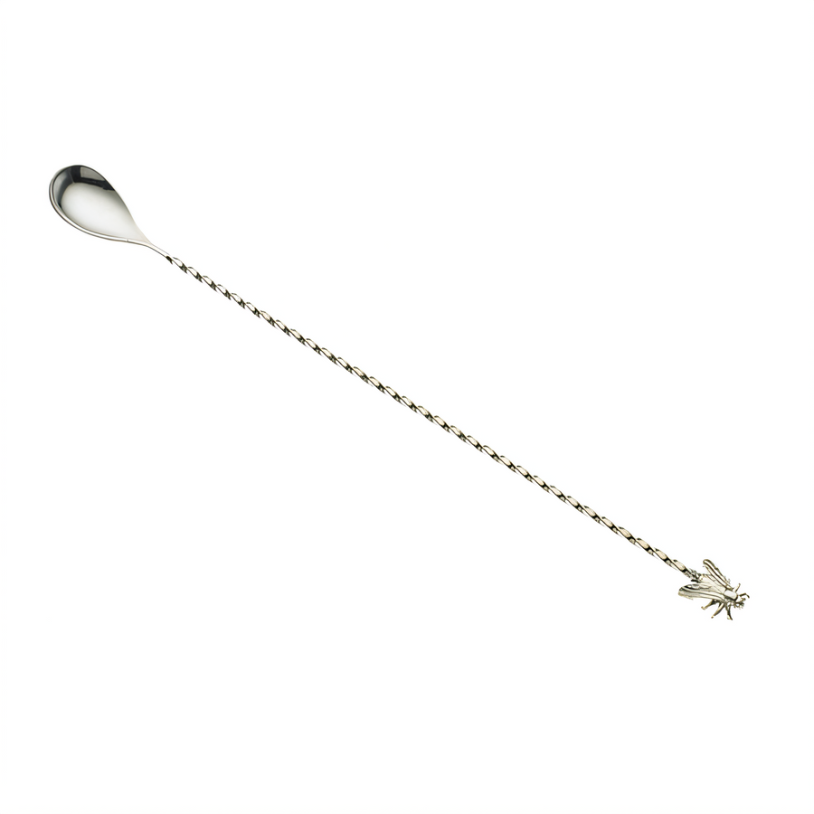 Product image #1 for Barfly Classic 13-Inch Stainless Steel Bar Spoon with Twisted Stem and Fly-End Handle