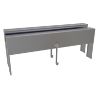 Glastender 32-Inch Double Speed Rail Locking Cover, Stainless Steel