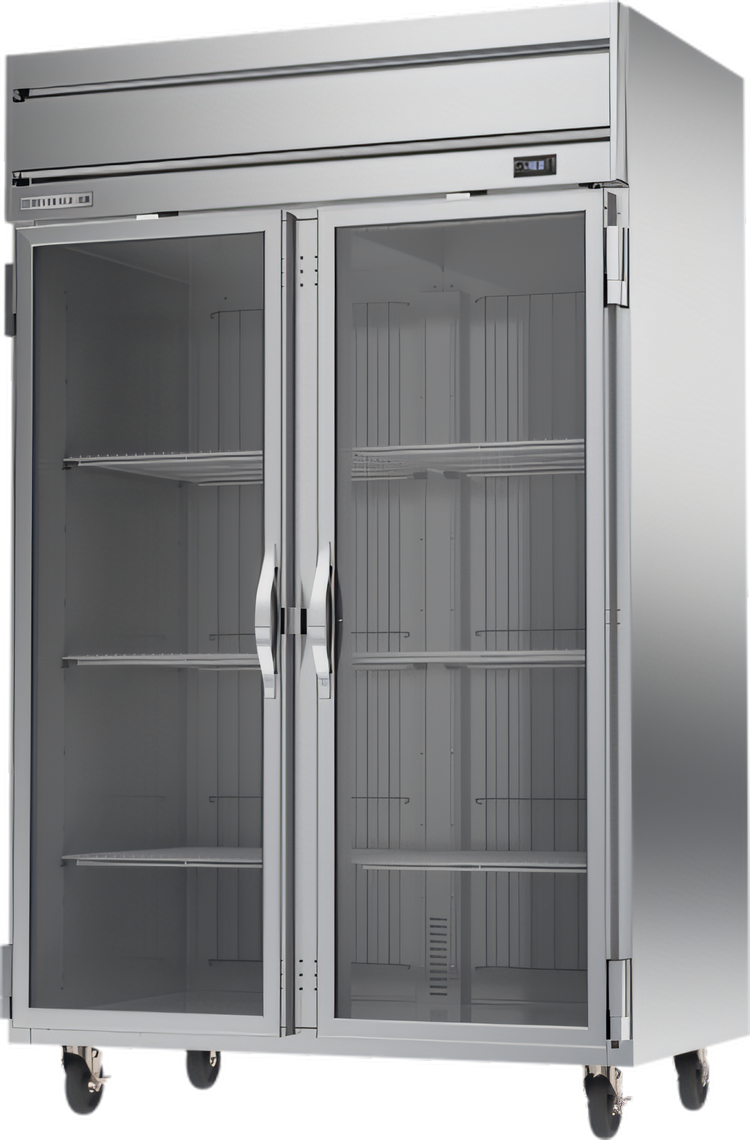 Product image #1 for Beverage-Air Horizon Series Two-Section Top-Mount Reach-In Freezer with Glass Double Doors