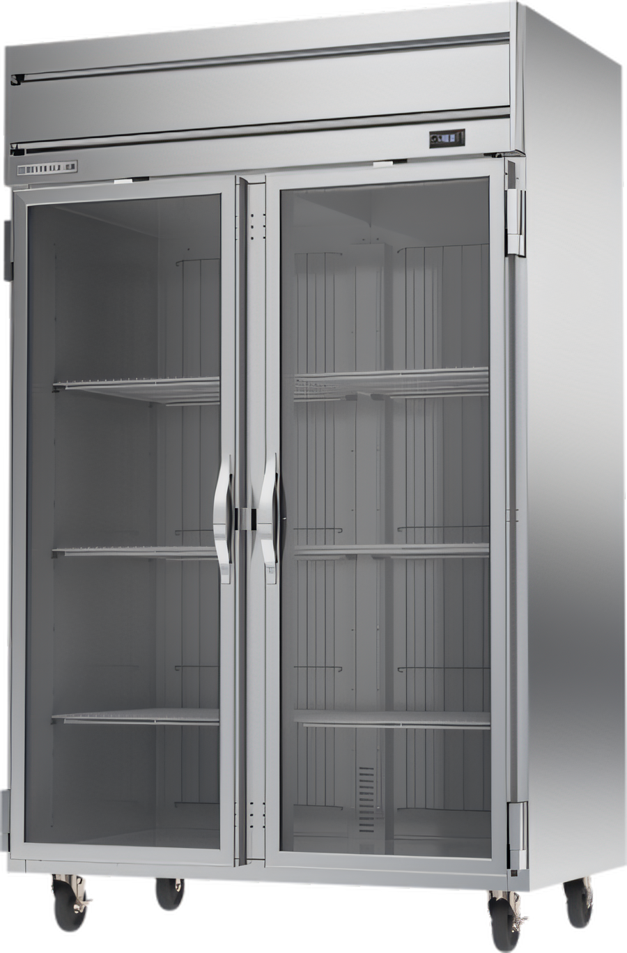Product image #1 for Beverage-Air Horizon Series Two-Section Top-Mount Reach-In Freezer with Glass Double Doors