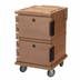 Thumbnail image #2 for Cambro Ultra Camcart UPC1200 Front-Loading Double-Compartment Insulated Food Pan Carrier Cart, 90 Qt., Coffee Beige