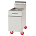 Thumbnail image #1 for American Range AF-75 Full-Size Floor Model Gas Fryer, 75 lb. Oil Capacity, 160,000 BTU