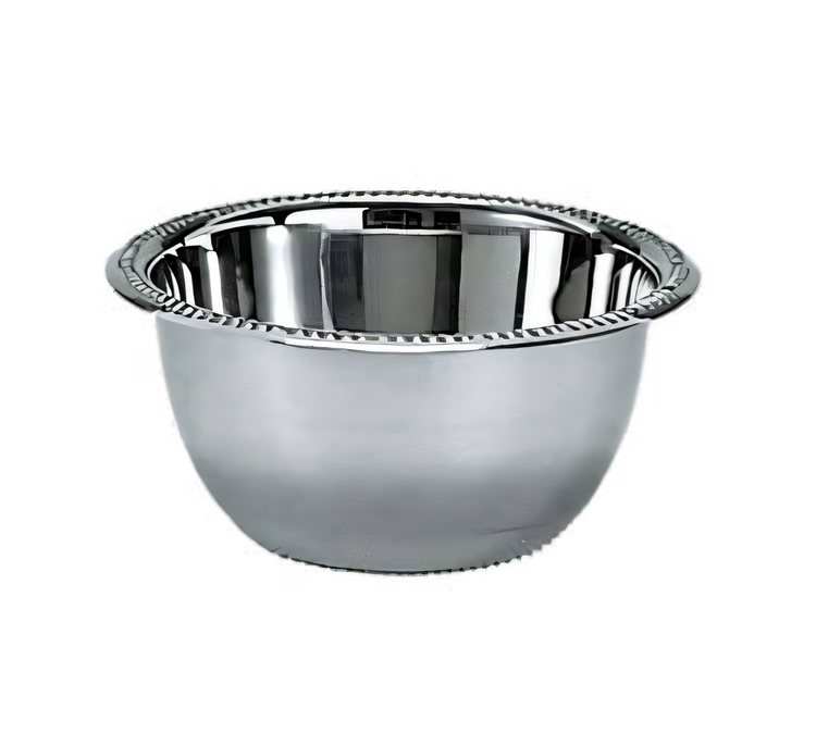 Product image #1 for Stainless Steel 40 oz. Round Ice/Relish Bowl with Gadroon Rim