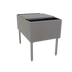 Thumbnail image #1 for Glastender Stainless Steel Pass-Thru Service Station Ice Bin, 24 x 38 Inch, 175 lb. Capacity
