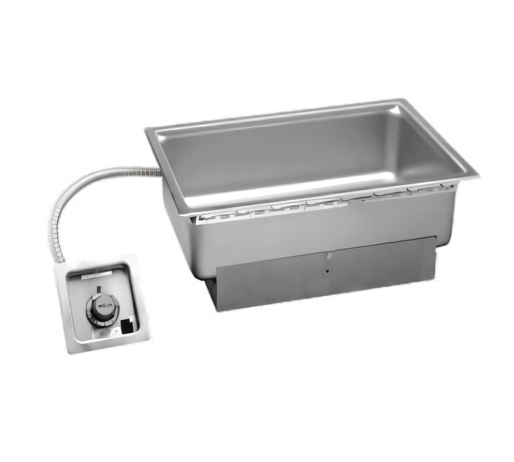 Product image #1 for Wells SS-206TU Electric Top-Mount Built-In Rectangular Hot Food Well, Wet/Dry, Thermostatic, 1 Full-Size Pan