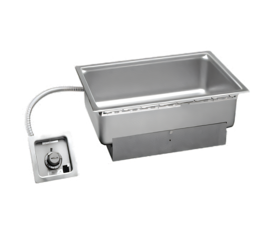 Product image #1 for Wells SS-206TU Electric Top-Mount Built-In Rectangular Hot Food Well, Wet/Dry, Thermostatic, 1 Full-Size Pan