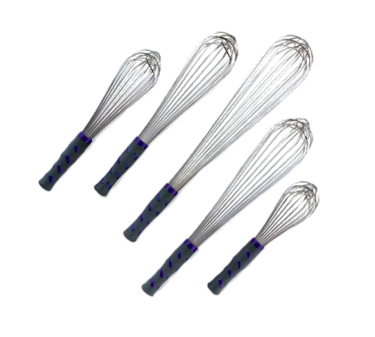 Product image #2 for Vollrath Jacob's Pride 16-Inch Piano Whip with Purple Nylon Handle and Stainless Steel Wires