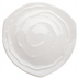 Thumbnail image #1 for Ardesia Selena 13-1/4-Inch White Triangular Melamine Plate