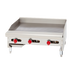 Thumbnail image #1 for American Range 60-Inch Gas Countertop Griddle with Manual Controls, 24-Inch Cooking Depth