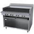 Thumbnail image #1 for Garland Cuisine Series 48-Inch Gas Charbroiler and Underfired Broiler with Open Storage Base