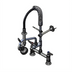 Thumbnail image #1 for T&S Brass Mini Pre-Rinse Unit with 8-Inch Deck Mount, Low-Flow Spray Valve, and 8-Inch Swing Nozzle