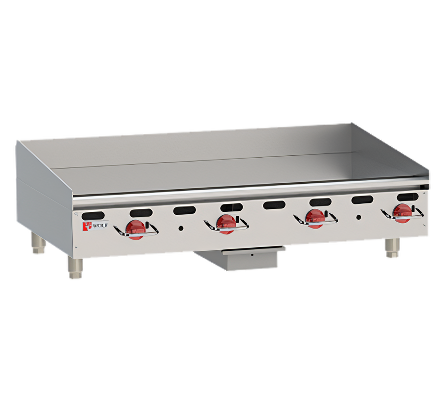 Product image #1 for Wolf AGM60 60" Heavy Duty Countertop Gas Griddle with Manual Controls
