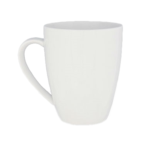 Product image #1 for Crestware Semplice 14 oz Pearl White Fully Vitrified Ceramic Mug