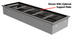 Thumbnail image #1 for Advance Tabco Triumph Supreme DICP-5 Drop-In Ice-Cooled Cold Food Well, 5-Pan Capacity