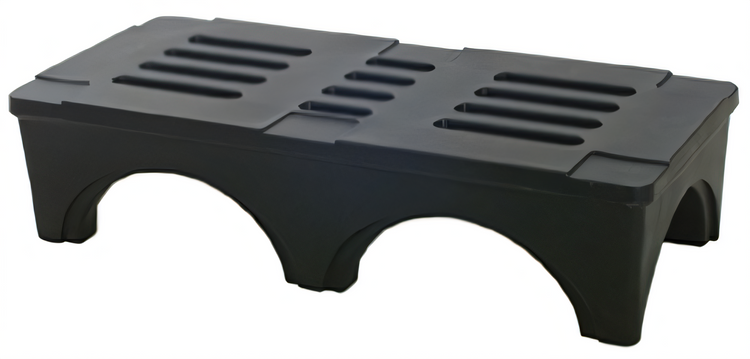 Product image #1 for Eagle Group 60 x 22 x 12 Inch Polymer Dunnage Rack, 3000 lb. Capacity