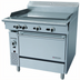 Thumbnail image #1 for Garland Cuisine Heavy-Duty 36-Inch Gas Plancha Range with Standard Oven