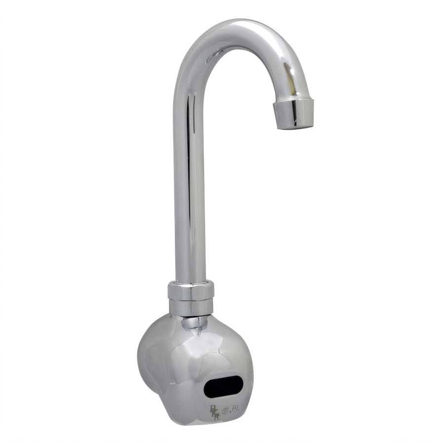 Product image #1 for BK Resources Heavy Duty Electronic Faucet with 5-Inch Gooseneck Spout, Splash Mount